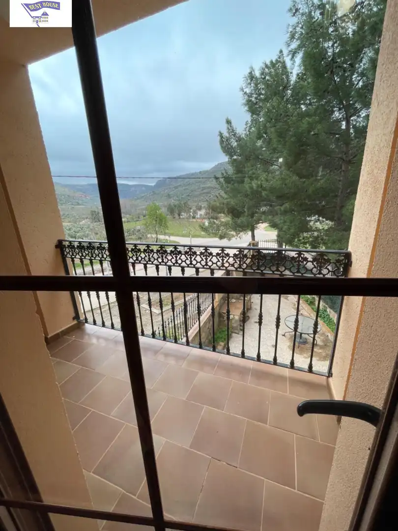 Balcony of Houses for sale in Alcaraz  with Heating, Terrace and Storage room