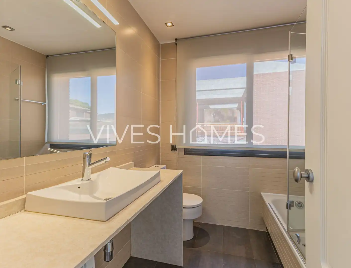 Baño de Casa o chalet en venta en Caldes d'Estrac con Aire acondicionado, Calefacción y Jardín privado