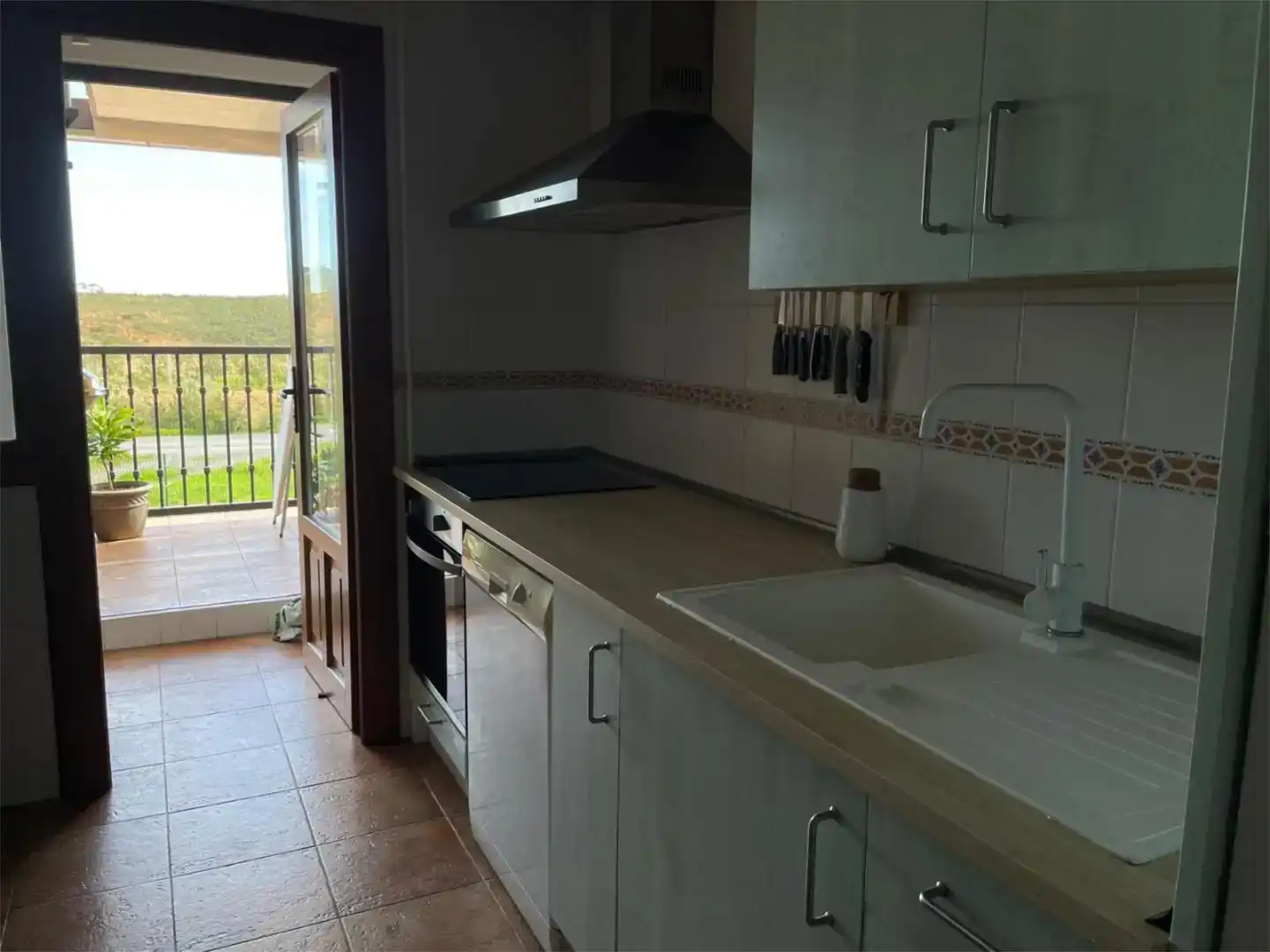 Kitchen of Flat for sale in Ayamonte  with Air Conditioner, Swimming Pool and Balcony