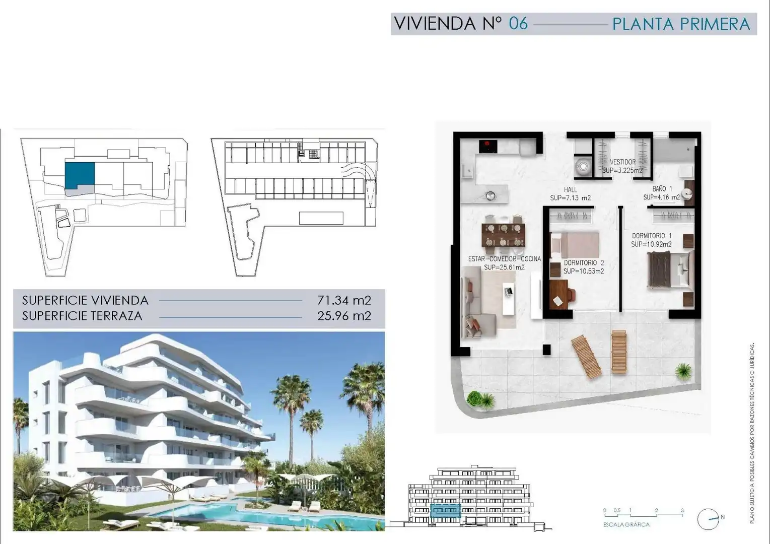 Apartamento con piscina en venta en Torre de la Horadada, imagen 11