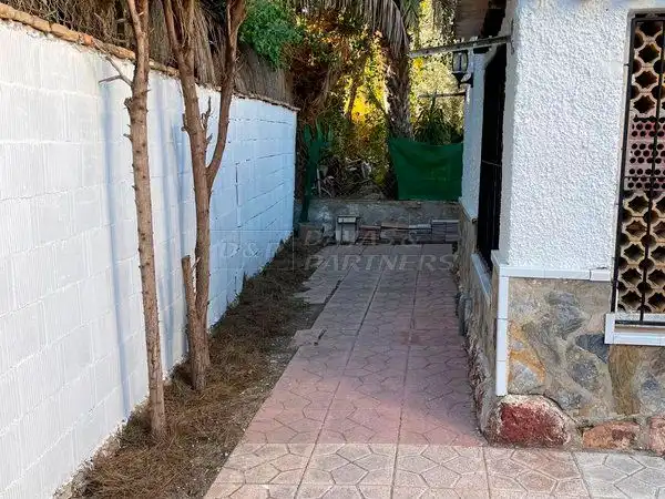 Vista exterior de Casa o chalet en venta en Pilar de la Horadada con Aire acondicionado, Jardín privado y Terraza