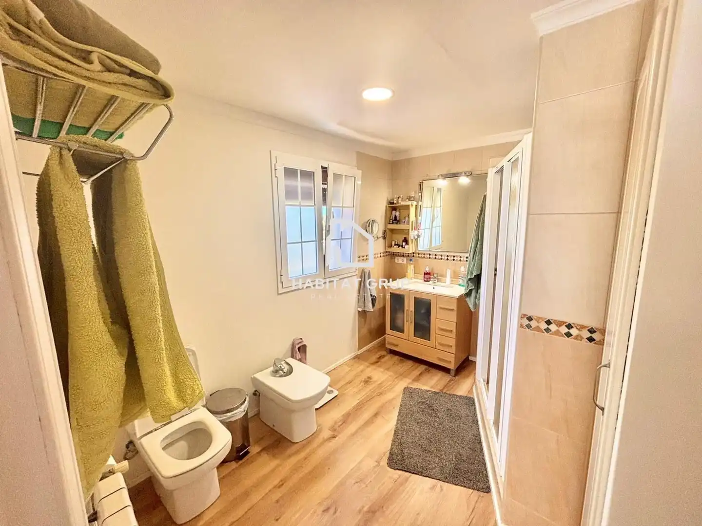 Baño de Casa o chalet en venta en Es Castell con Aire acondicionado, Calefacción y Jardín privado