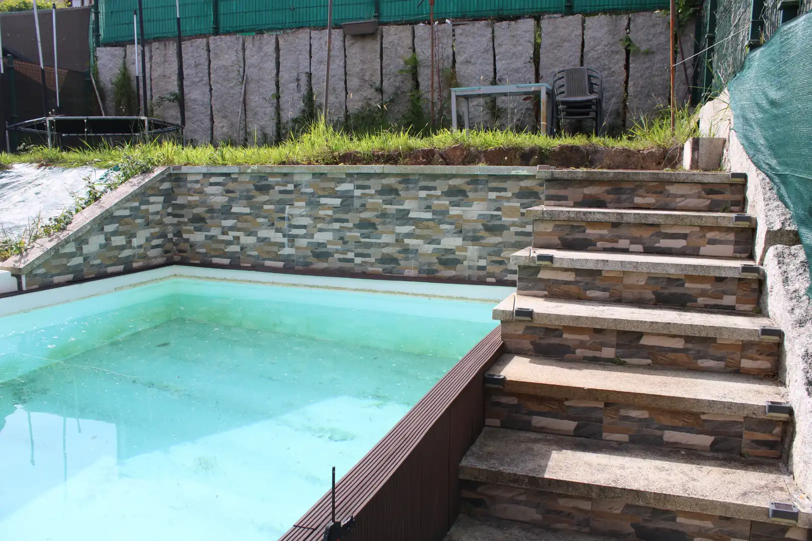 Piscina de Casa adosada en venta en Miño con Calefacción, Jardín privado y Piscina