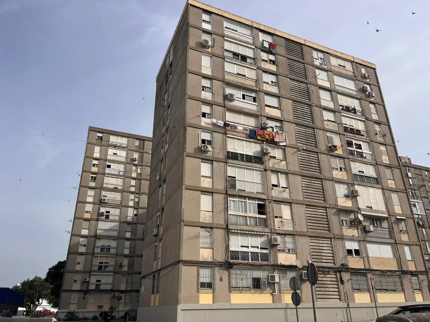 Vista exterior de Piso en venta en Jerez de la Frontera con Aire acondicionado y Amueblado