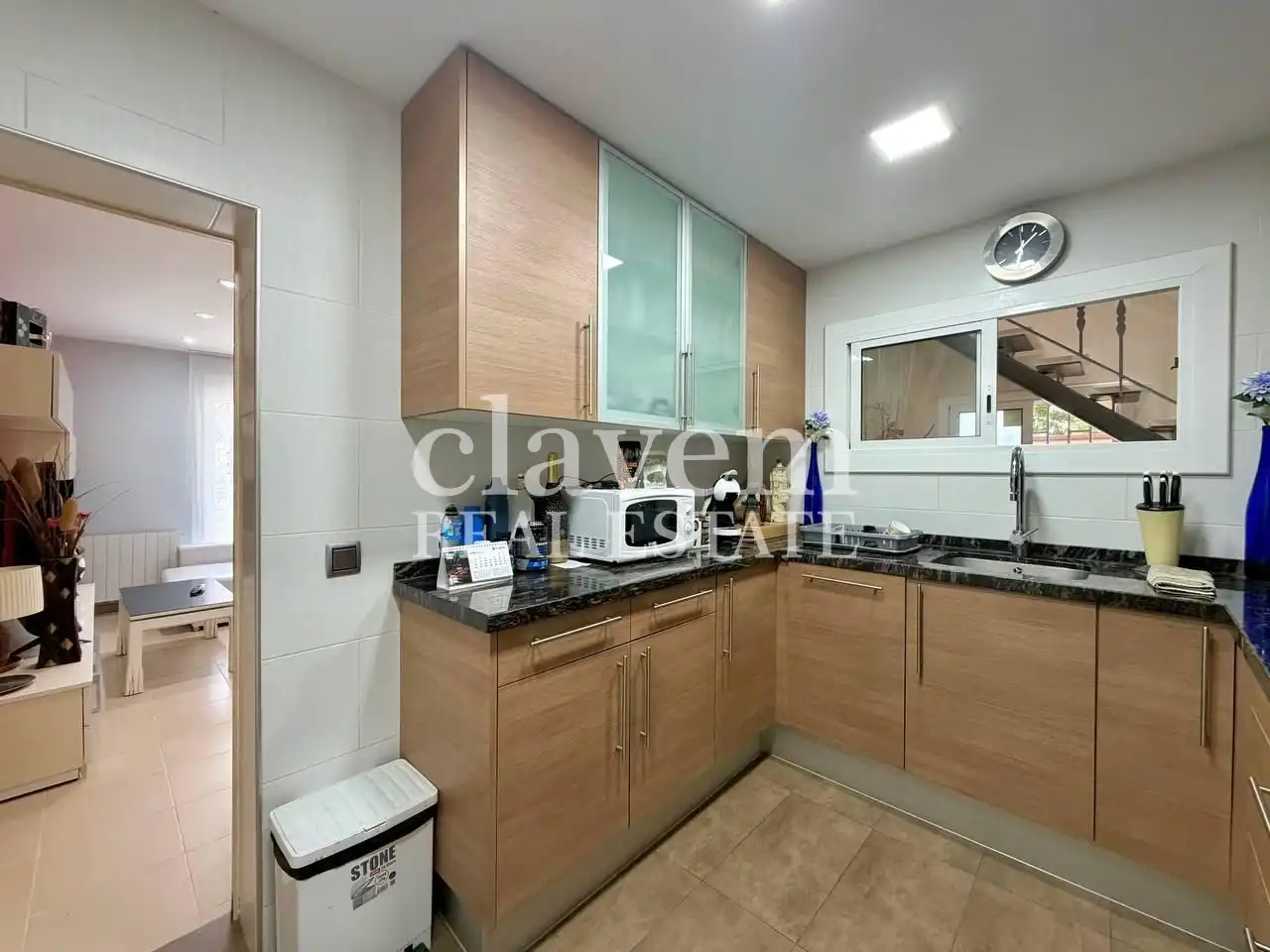 Cocina de Casa o chalet en venta en Barcelona con Aire acondicionado, Jardín privado y Terraza