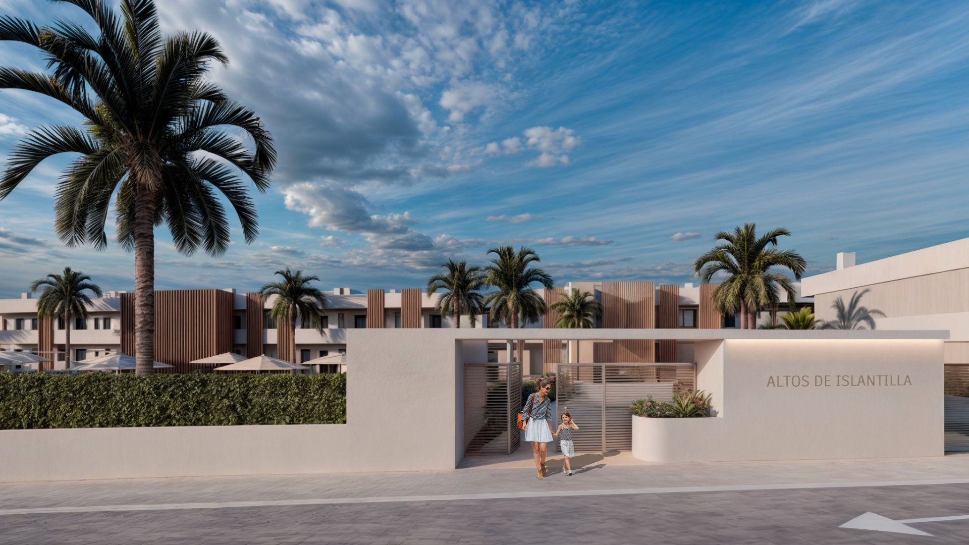 Vista exterior de Àtic en venda en Islantilla amb Terrassa, Traster i Piscina comunitària