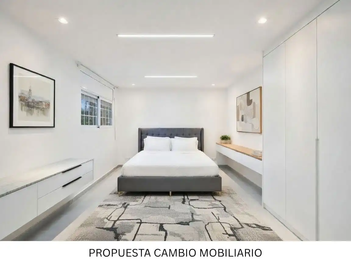 Habitación de Casa o chalet en venta en Vallirana con Aire acondicionado, Calefacción y Jardín privado