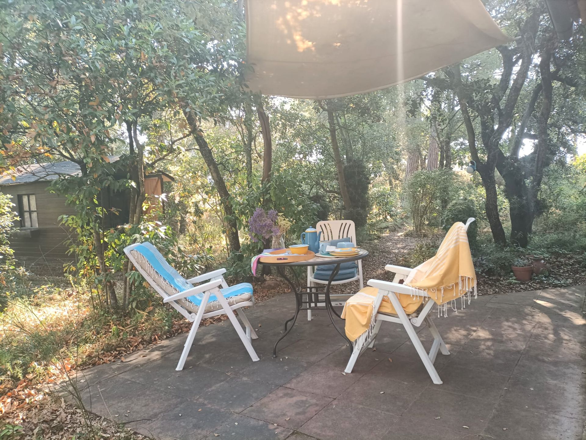 Terrassa de Casa o xalet de lloguer en Castell-Platja d'Aro amb Jardí privat, Terrassa i Moblat