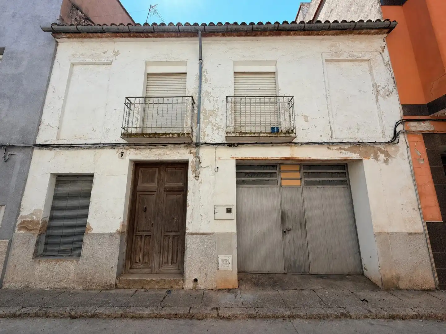 Vista exterior de Casa o chalet en venta en Enguera con Terraza