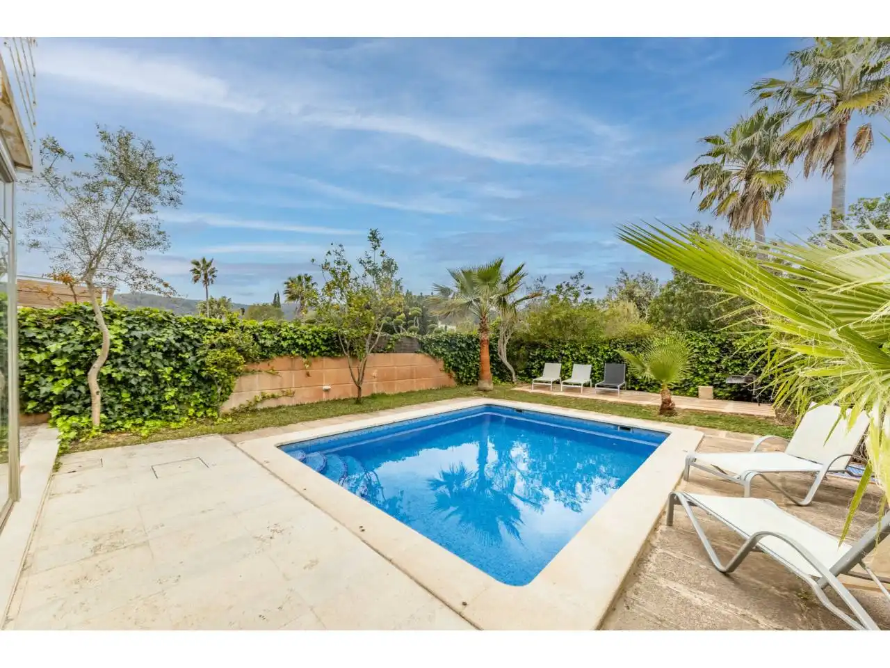 Swimming pool of Detached homes for sale in Sa Pobla  with Air Conditioner, Heating and Private garden