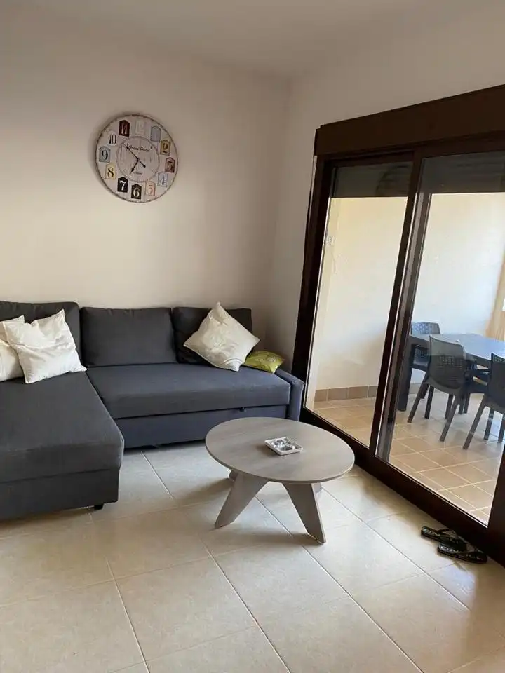 Sala de estar de Planta baja de alquiler en Cuevas del Almanzora con Aire acondicionado, Terraza y Amueblado