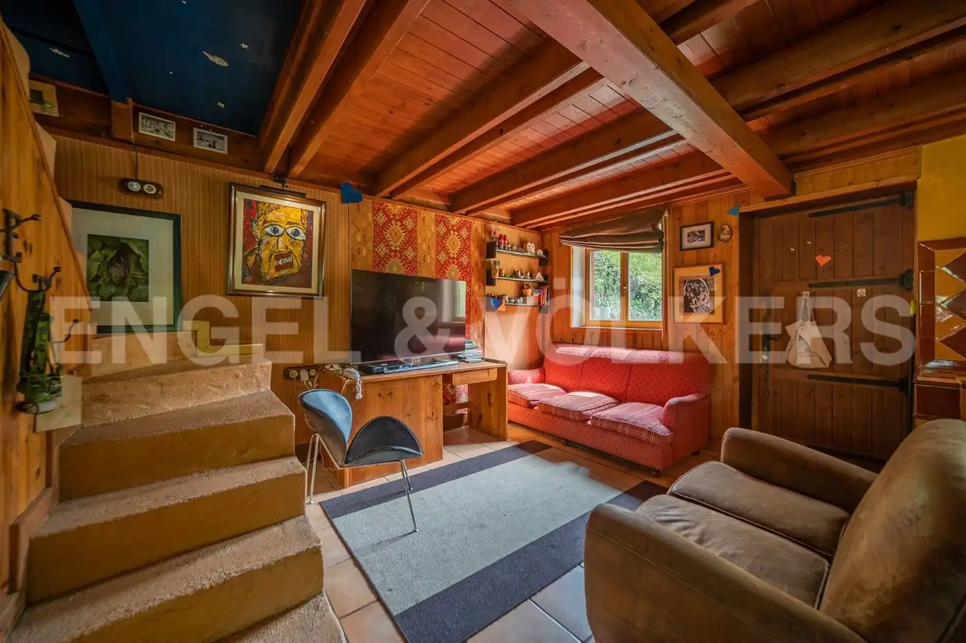 Sala de estar de Casa o chalet en venta en Es Bòrdes con Trastero y Amueblado