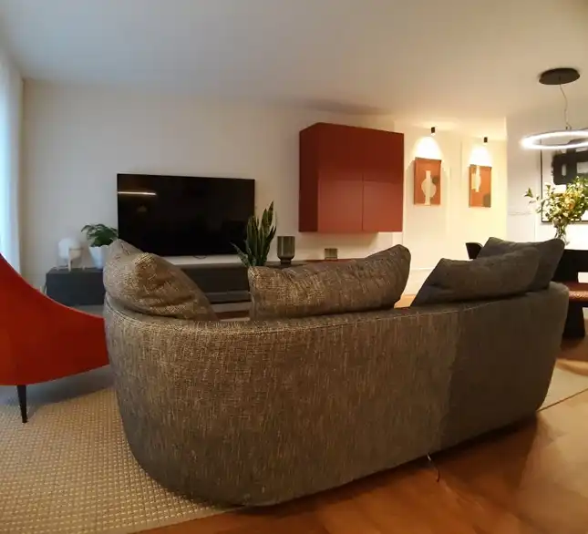 Sala de estar de Piso en venta en Bilbao  con Calefacción, Amueblado y Horno