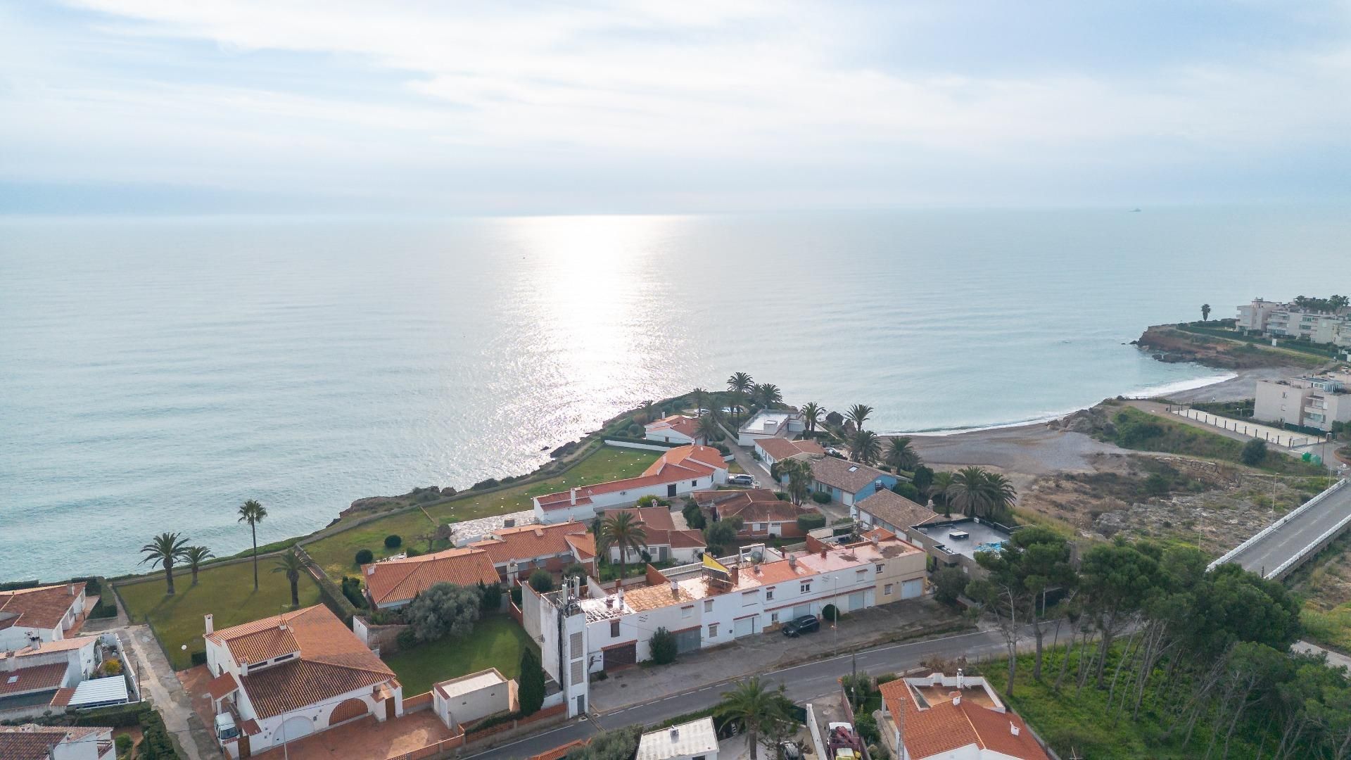 Vista exterior de Casa o chalet en venta en Vinaròs con Aire acondicionado, Jardín privado y Terraza