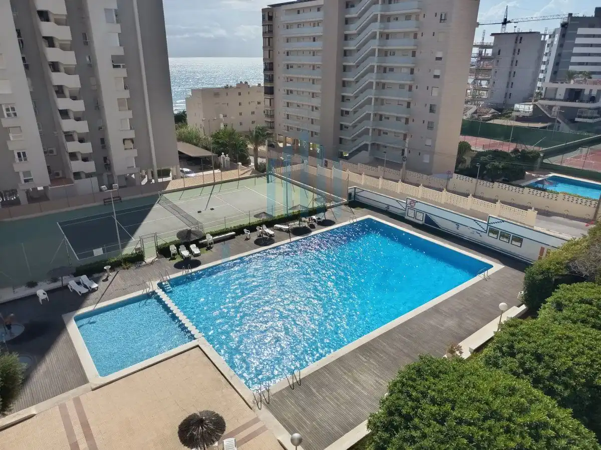 Schwimmbecken von Wohnung zur Miete in Alicante / Alacant mit Klimaanlage, Terrasse und Möbliert