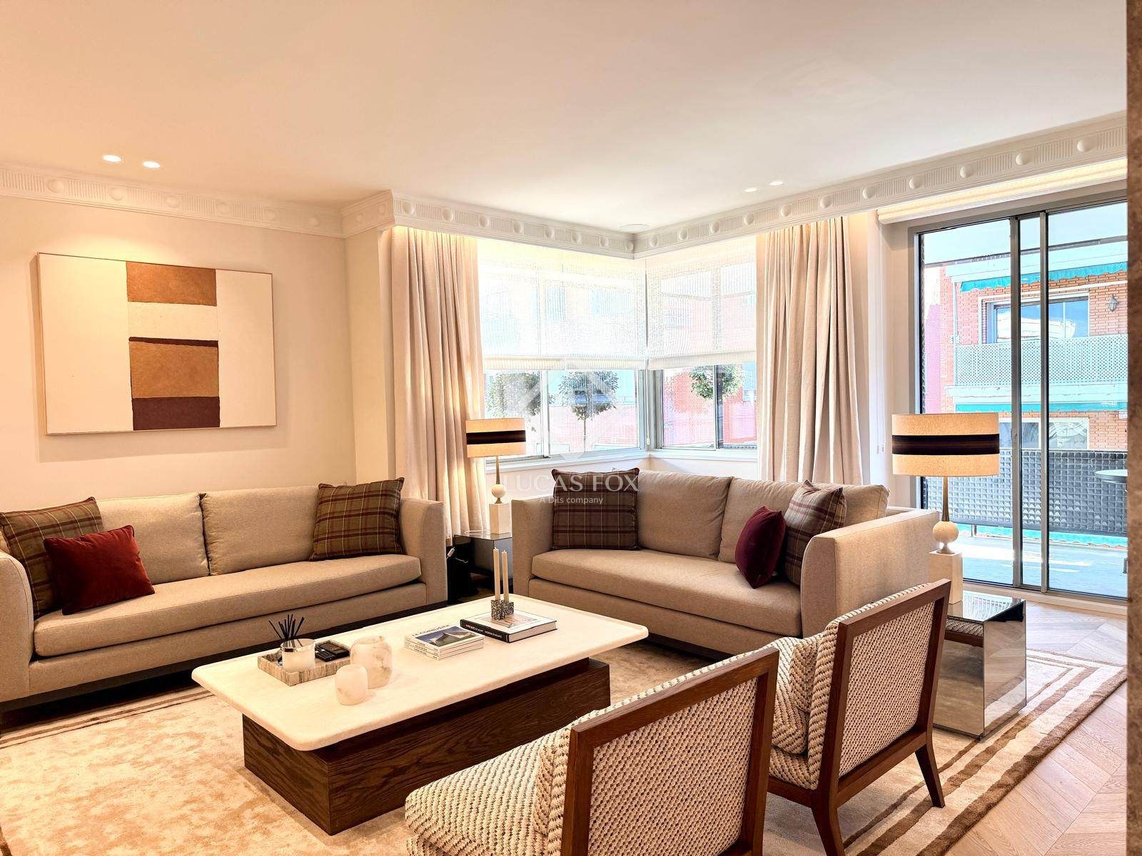 Living room of Flat for sale in Valdemoro  with Air Conditioner, Heating and Parquet flooring