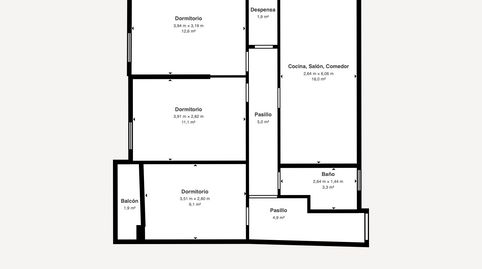 Foto 3 de Piso en venta en Lasesarre, Barakaldo
