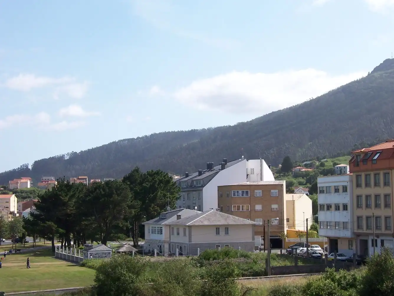 Vista exterior de Apartamento de alquiler en Cariño con Calefacción, Parquet y Terraza