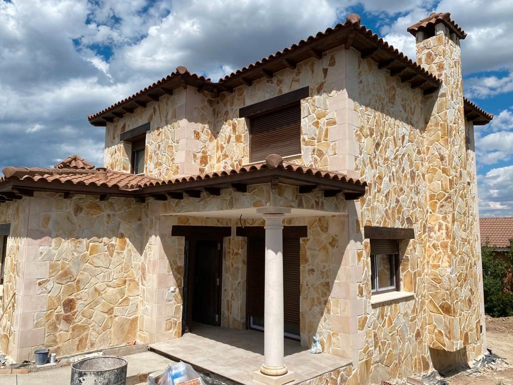 Exterior view of Single-family semi-detached for sale in El Casar