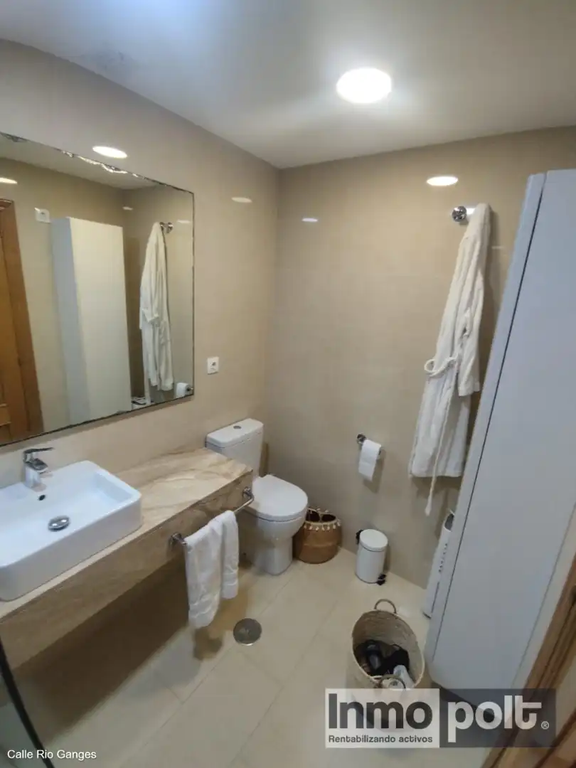 Badezimmer von Haus oder Chalet zur Miete in Torre-Pacheco mit Klimaanlage, Privatgarten und Terrasse