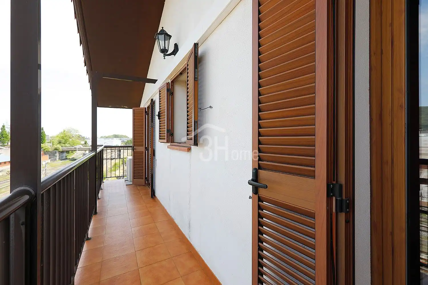 Balcony of Flat for sale in Irun   with Air Conditioner, Heating and Terrace