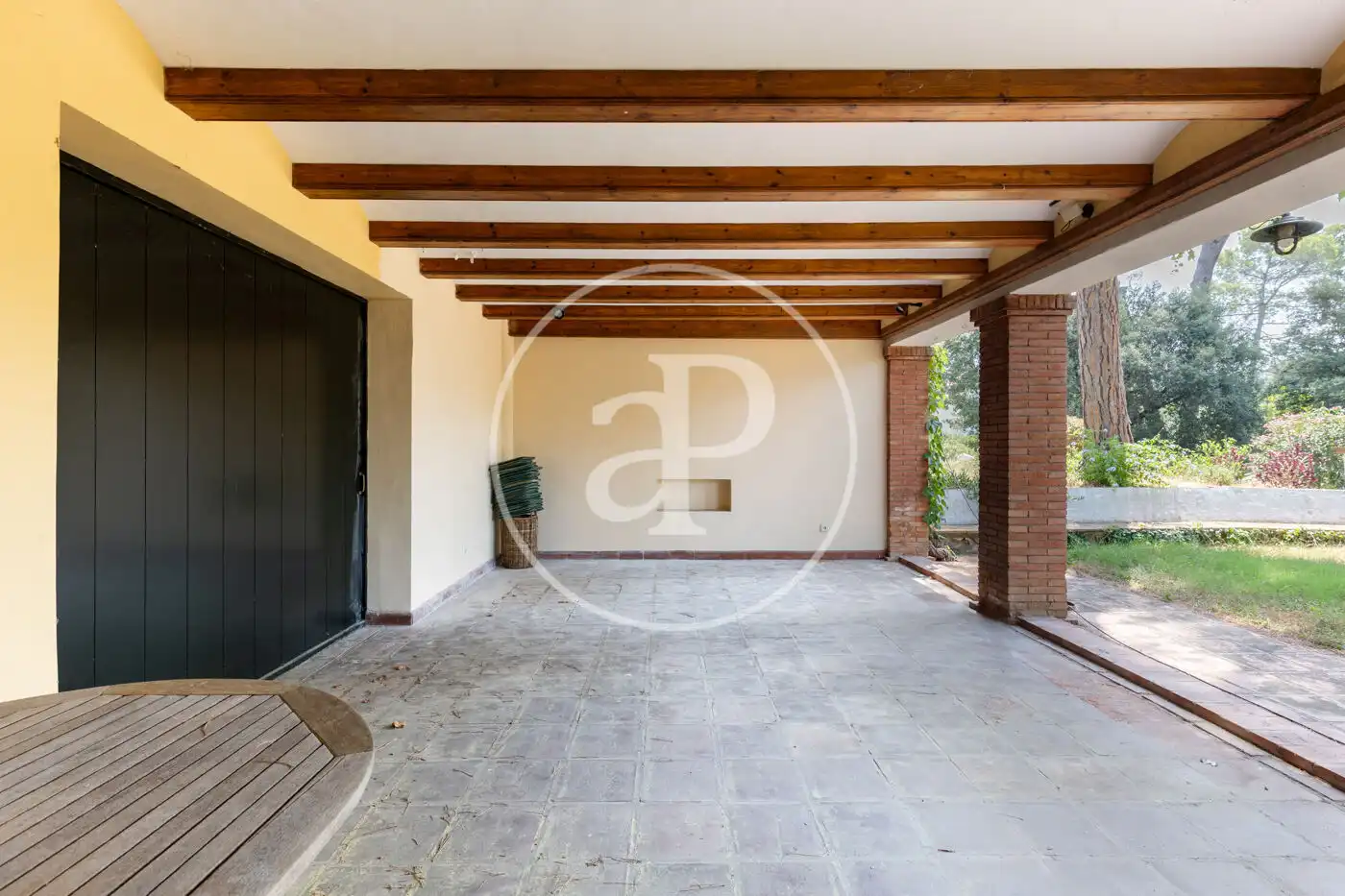 Terraza de Casa o chalet en venta en Sant Cugat del Vallès con Calefacción, Jardín privado y Terraza