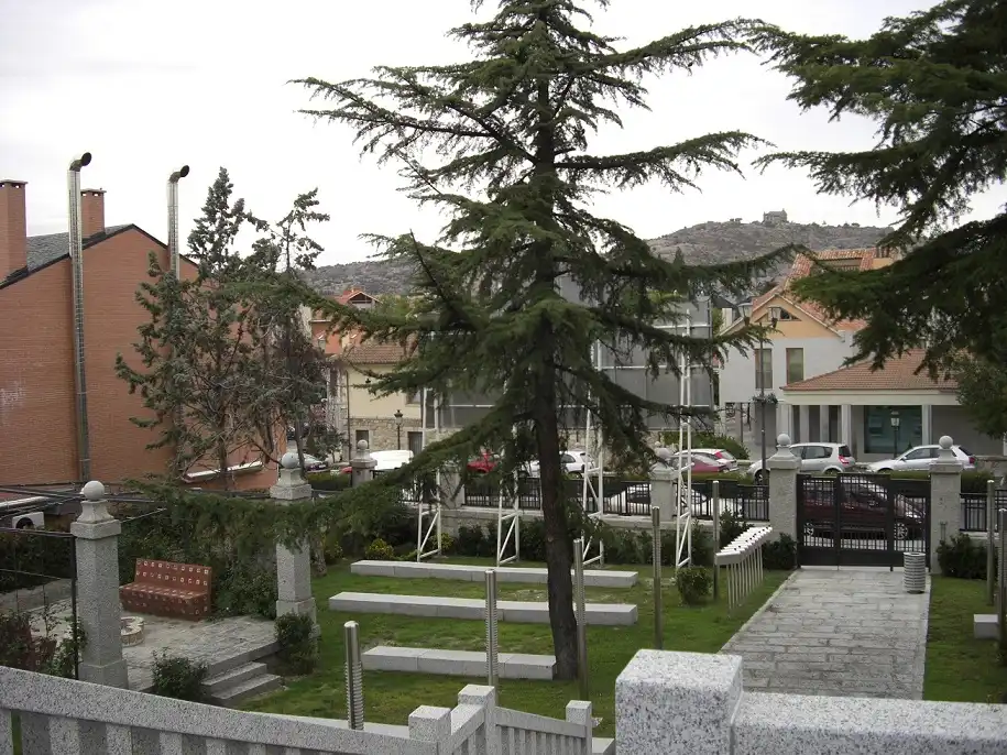 Terrasse von Maisonette zur Miete in Torrelodones mit Heizung, Privatgarten und Möbliert