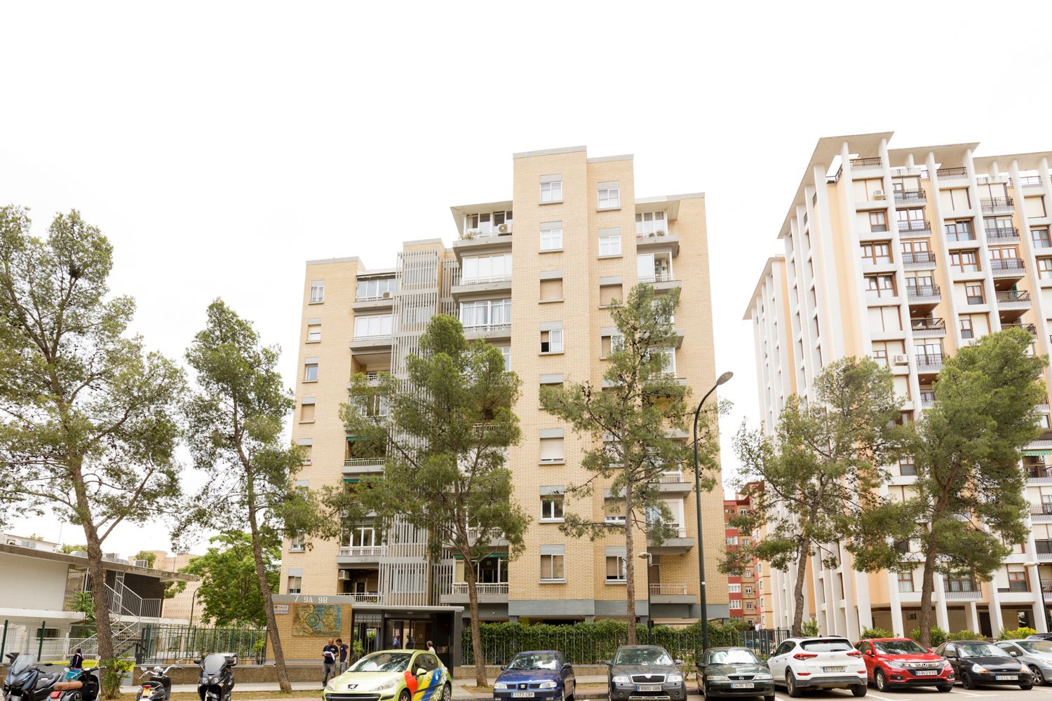 Exterior view of Flat for sale in  Zaragoza Capital  with Air Conditioner, Heating and Terrace
