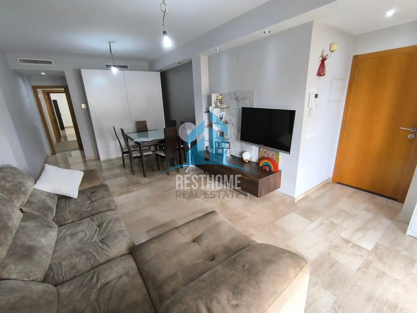 Sala de estar de Ático en venta en Algemesí con Aire acondicionado, Calefacción y Terraza