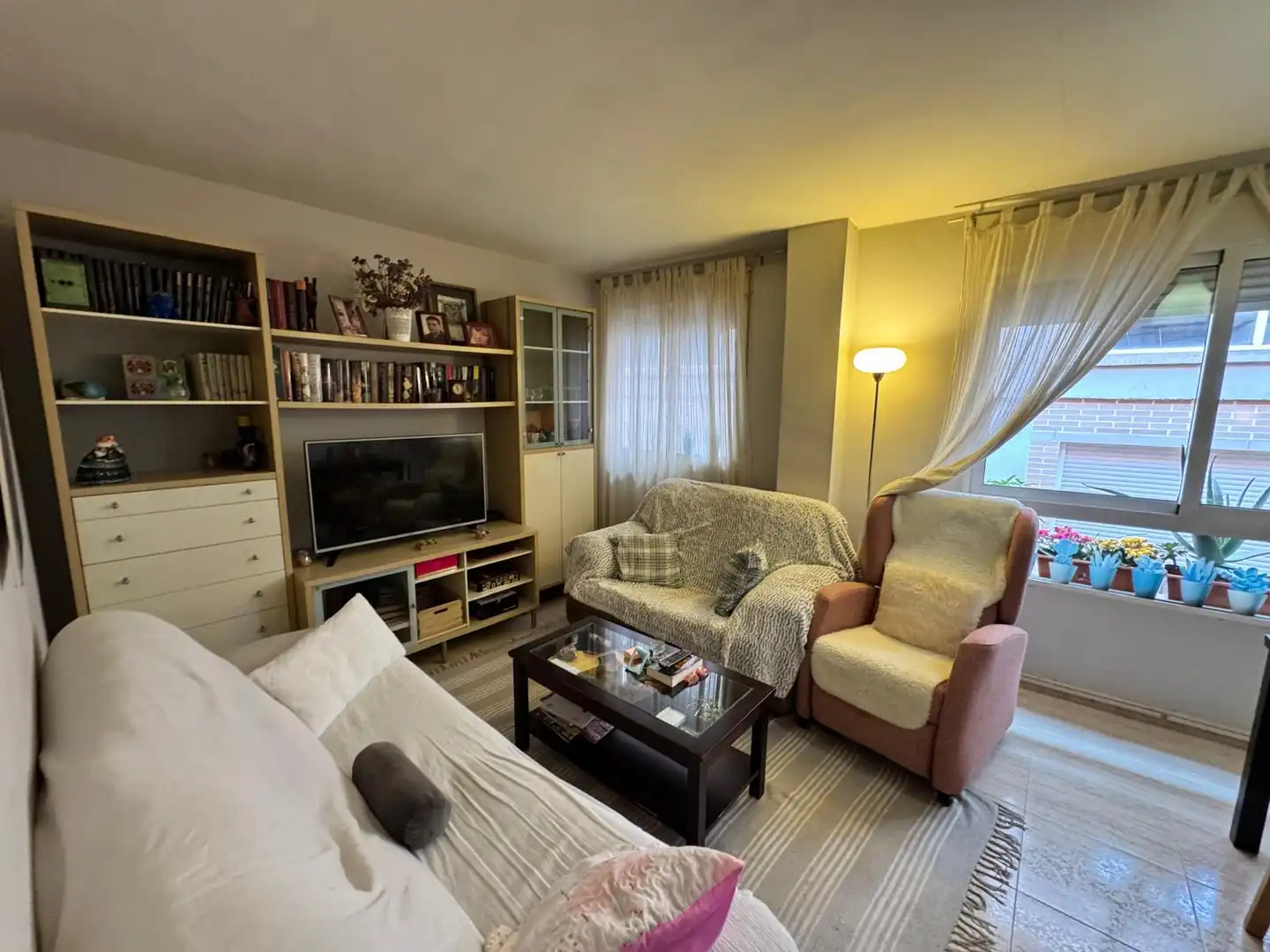 Sala de estar de Piso en venta en Murcia con Amueblado, Horno y Lavadora