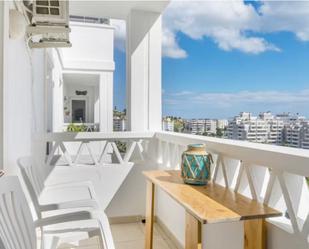 Balcony of Flat for sale in Marbella  with Air Conditioner, Heating and Private garden