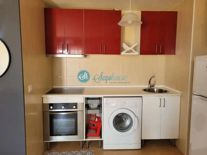 Kitchen of Flat for sale in Espirdo  with Heating, Storage room and Furnished