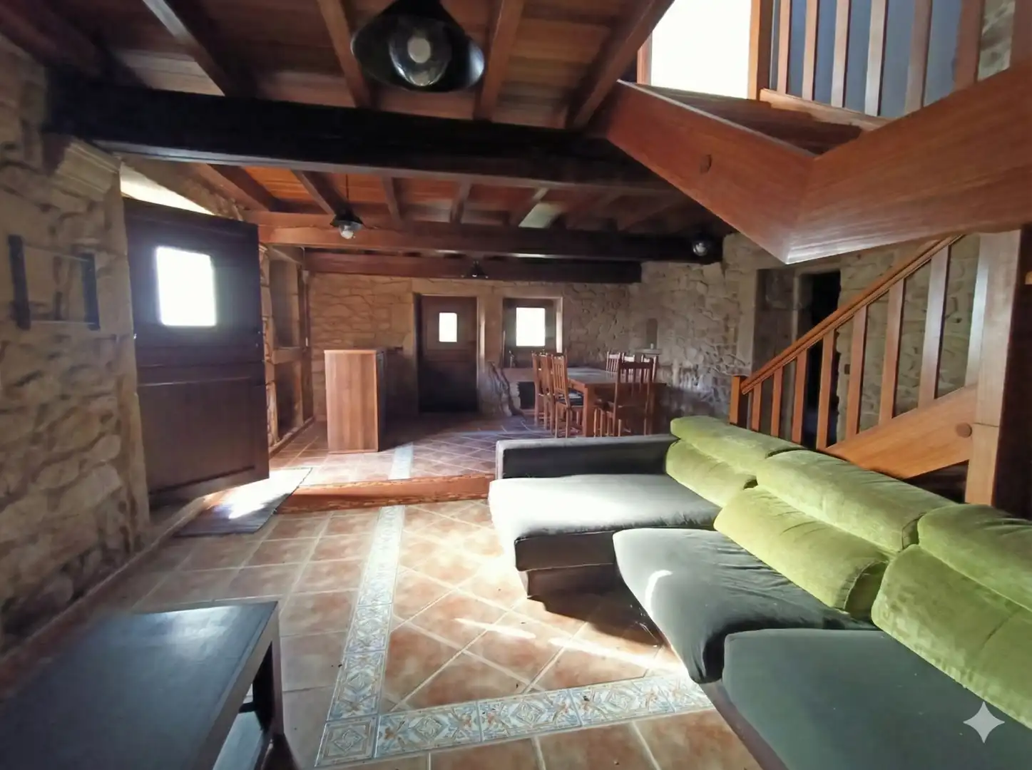 Sala de estar de Casa o chalet en venta en Noia con Calefacción, Jardín privado y Terraza