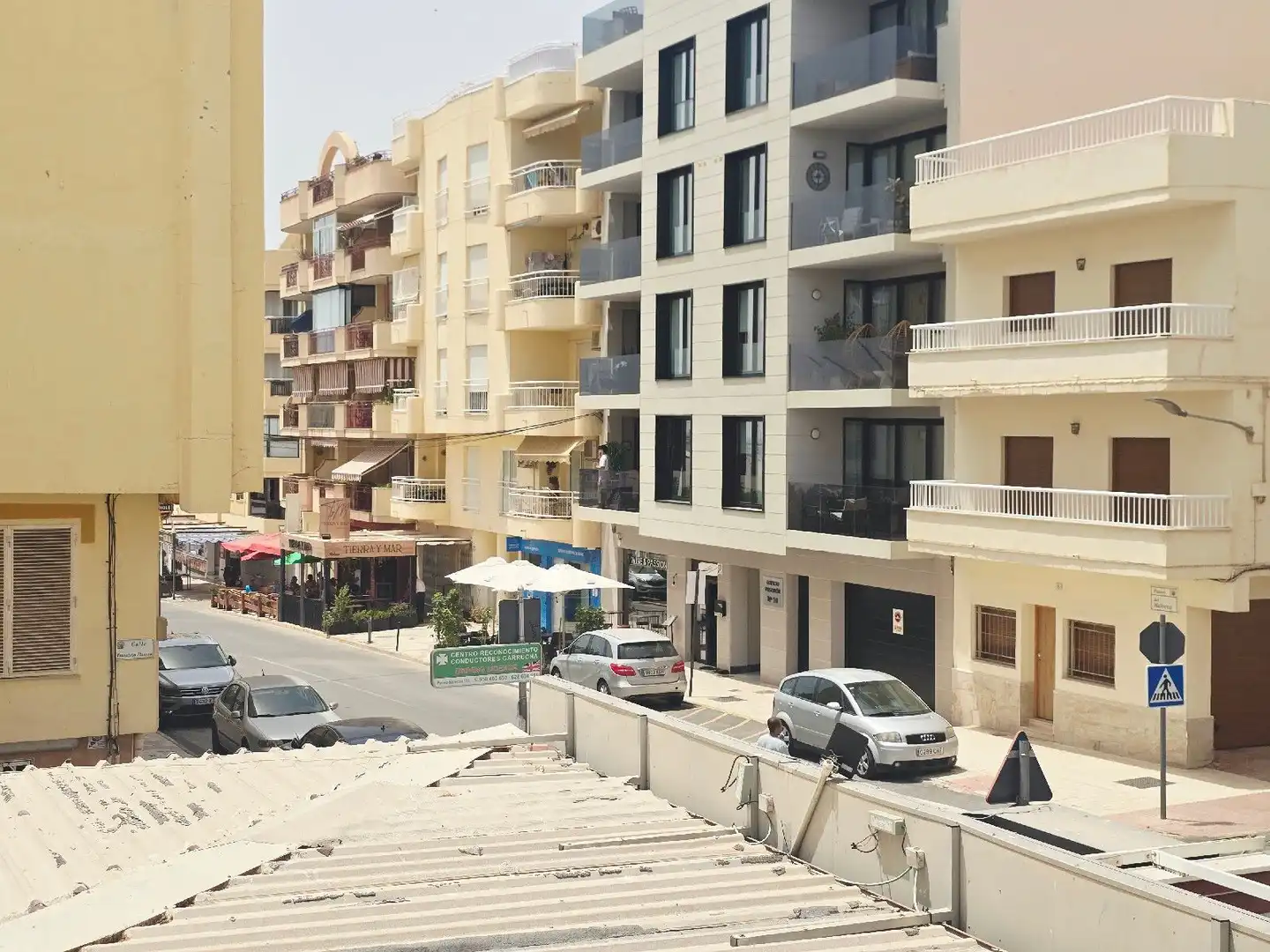 Vista exterior de Piso en venta en Garrucha con Aire acondicionado, Terraza y Piscina