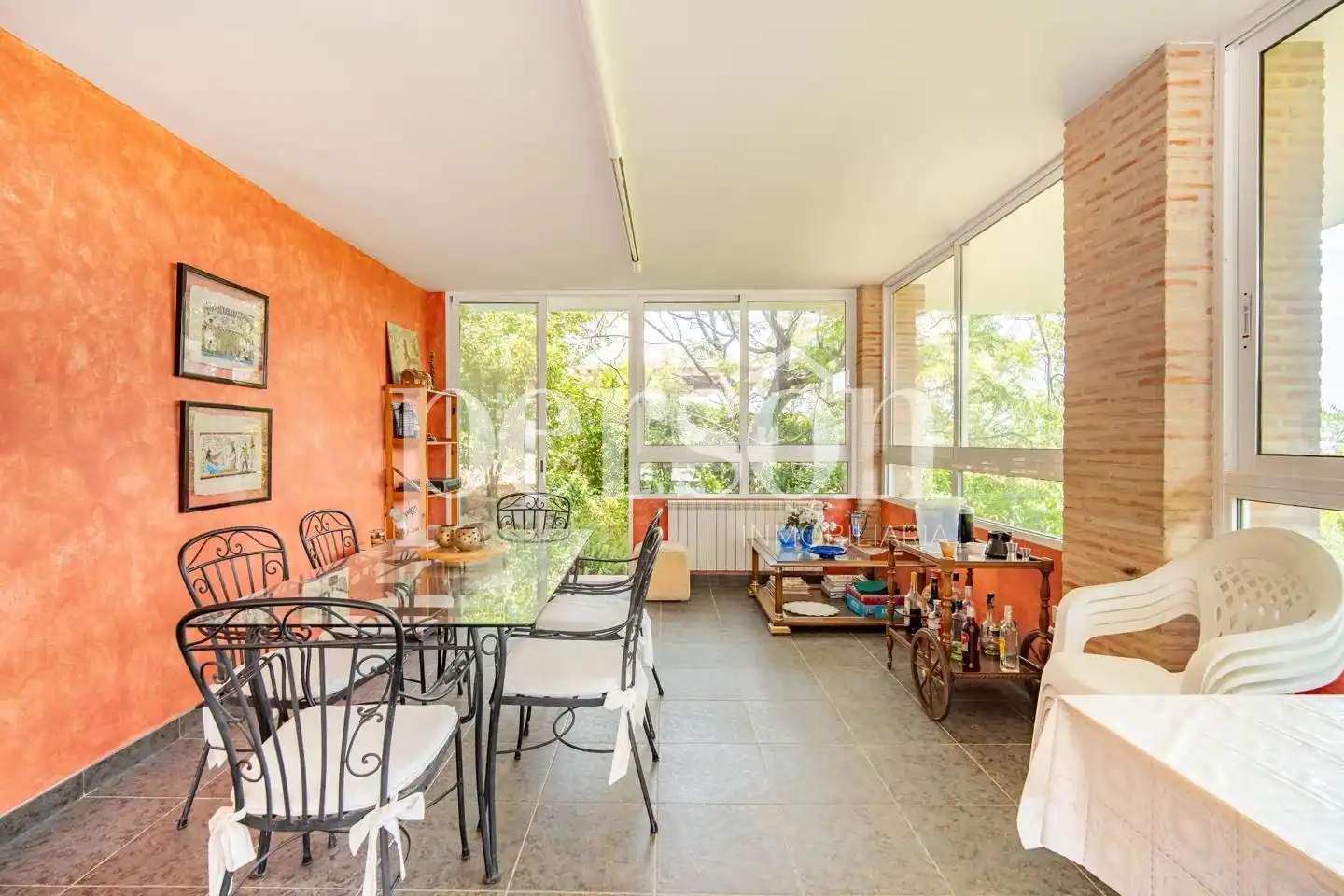 Terrassa de Casa o xalet en venda en Alzira amb Jardí privat, Terrassa i Piscina