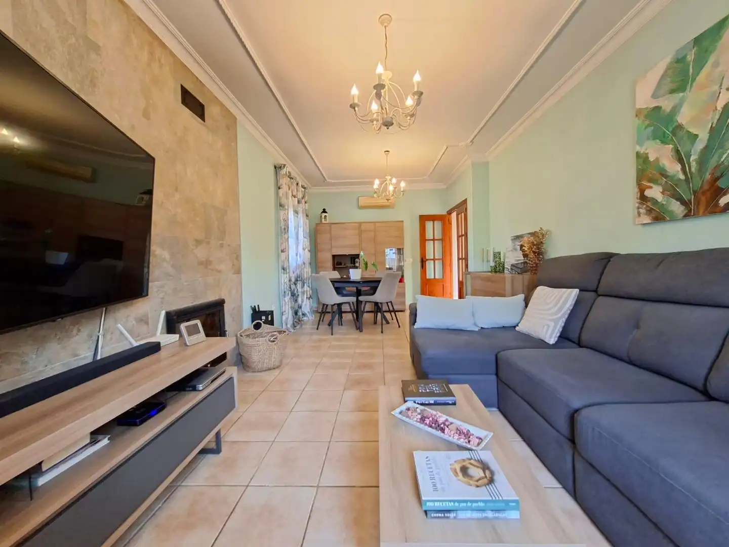 Living room of Houses for sale in Chiclana de la Frontera  with Private garden