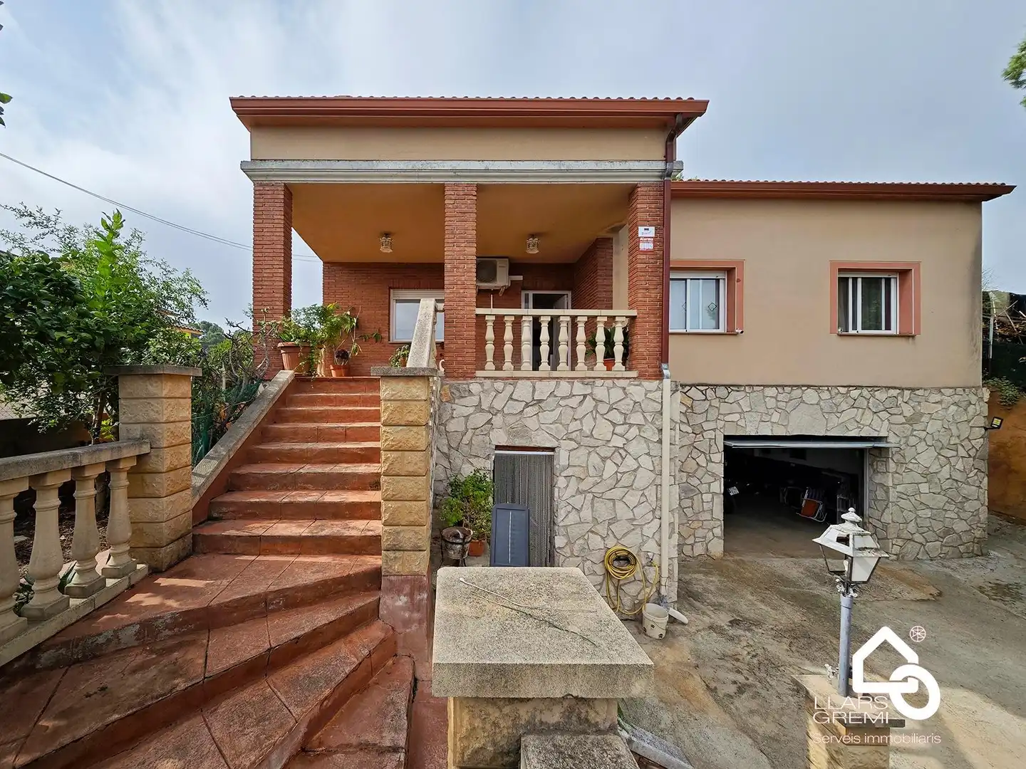 Exterior view of Houses for sale in Piera  with Heating, Private garden and Terrace