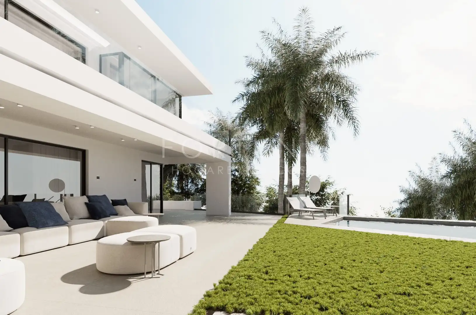 Terraza de Casa o chalet en venta en Marbella con Aire acondicionado, Calefacción y Jardín privado