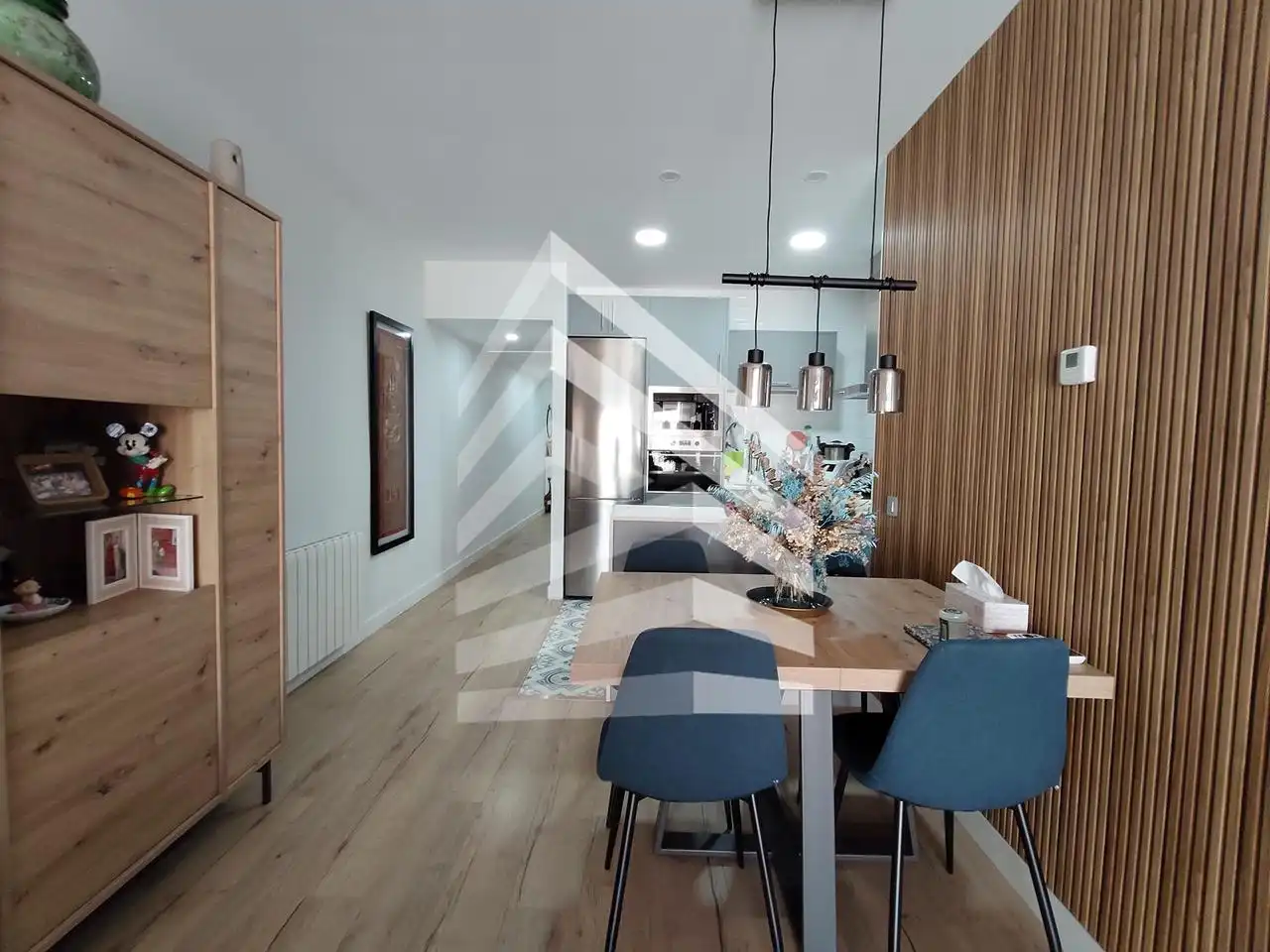 Esszimmer von Wohnung zum Verkauf in Barcelona mit Heizung, Parkett und Möbliert