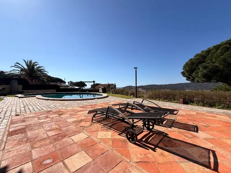 Terrace of Houses for sale in Sant Feliu de Guíxols  with Air Conditioner, Heating and Private garden