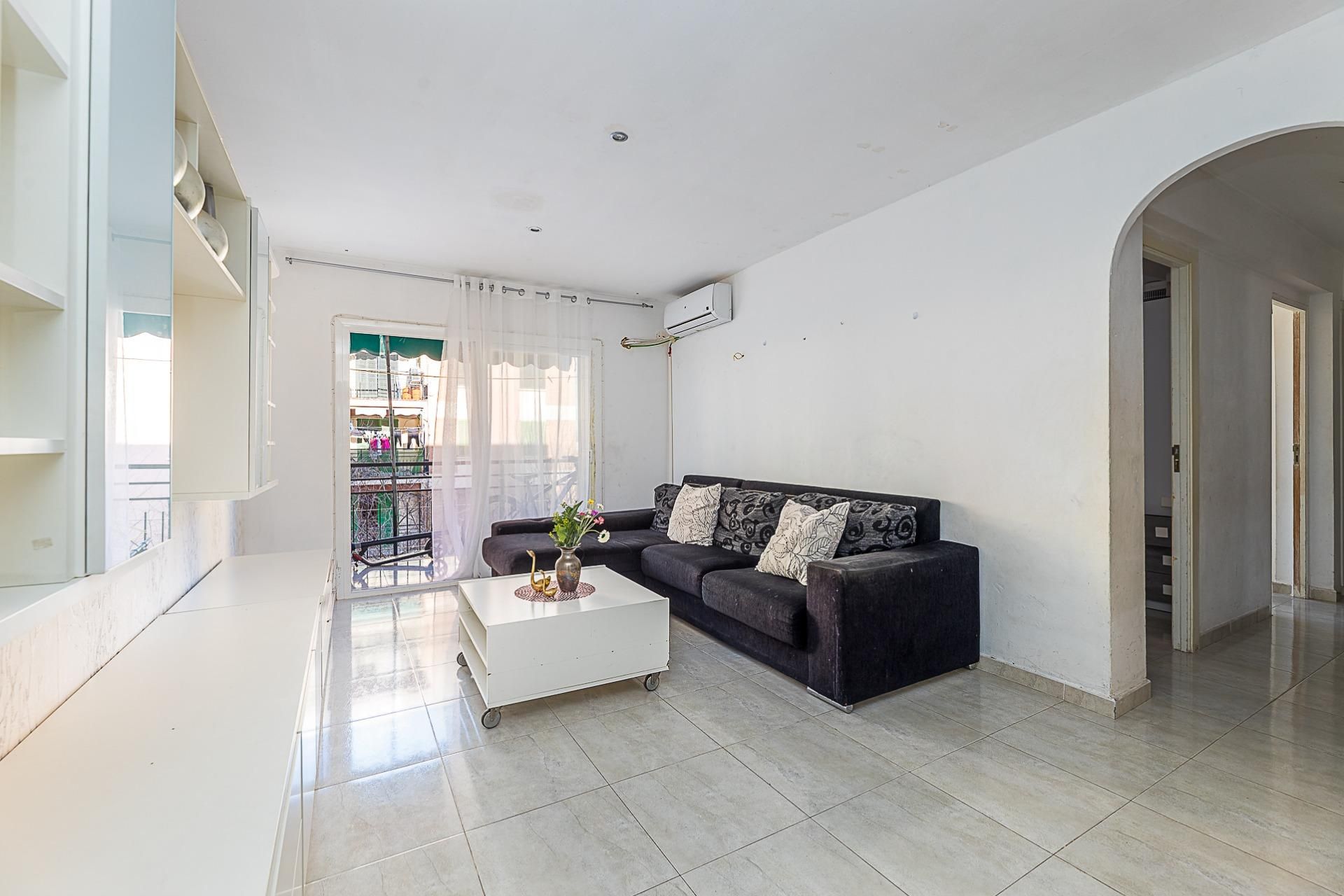 Sala d'estar de Pis en venda en  Palma de Mallorca amb Balcó