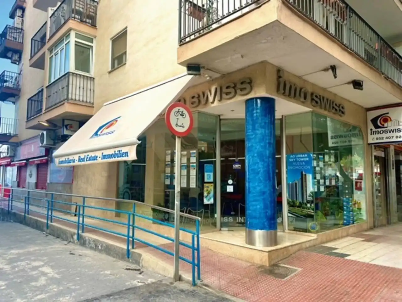 Exterior view of Flat for sale in Torrox  with Terrace, Alarm and Community pool