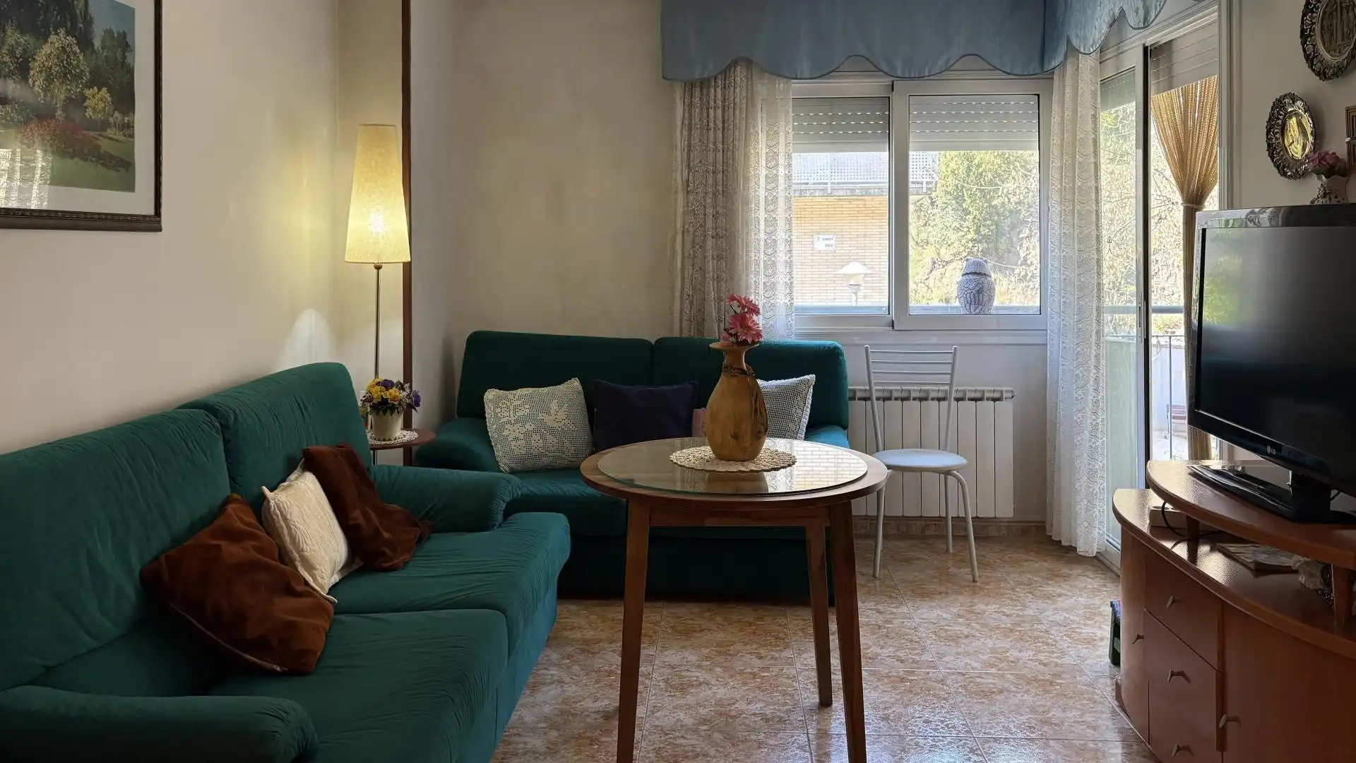 Sala de estar de Piso en venta en Blanes con Calefacción y Balcón