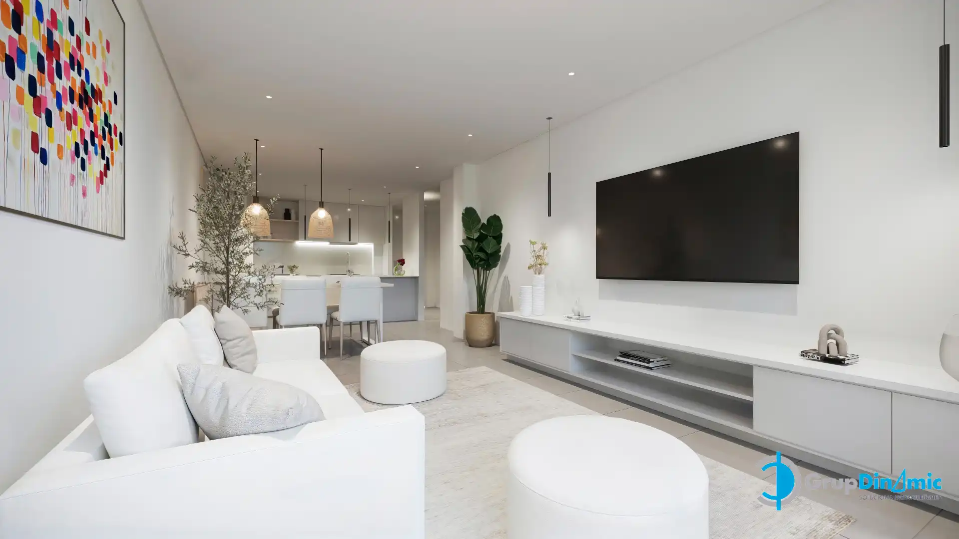 Sala de estar de Piso en venta en Palamós con Aire acondicionado, Calefacción y Terraza