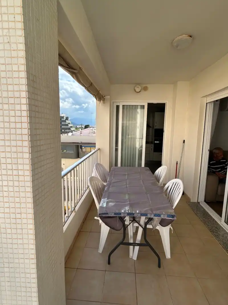 Balcony of Apartments for sale in Miramar  with Air Conditioner, Terrace and Furnished