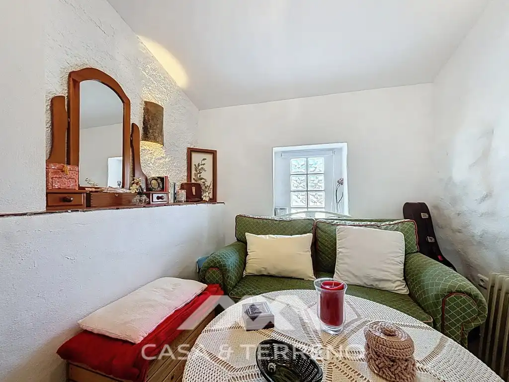 Sala d'estar de Casa o xalet en venda en Comares amb Aire condicionat, Jardí privat i Terrassa