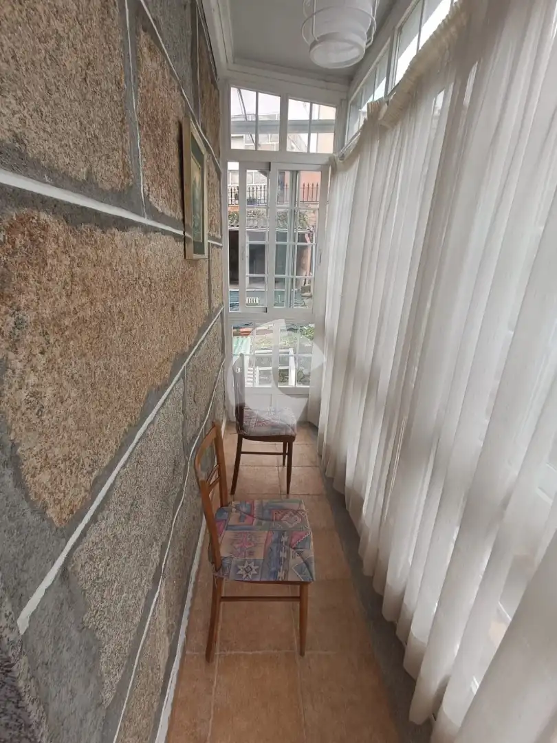 Terraza de Casa adosada en venta en Ourense Capital  con Calefacción, Jardín privado y Trastero