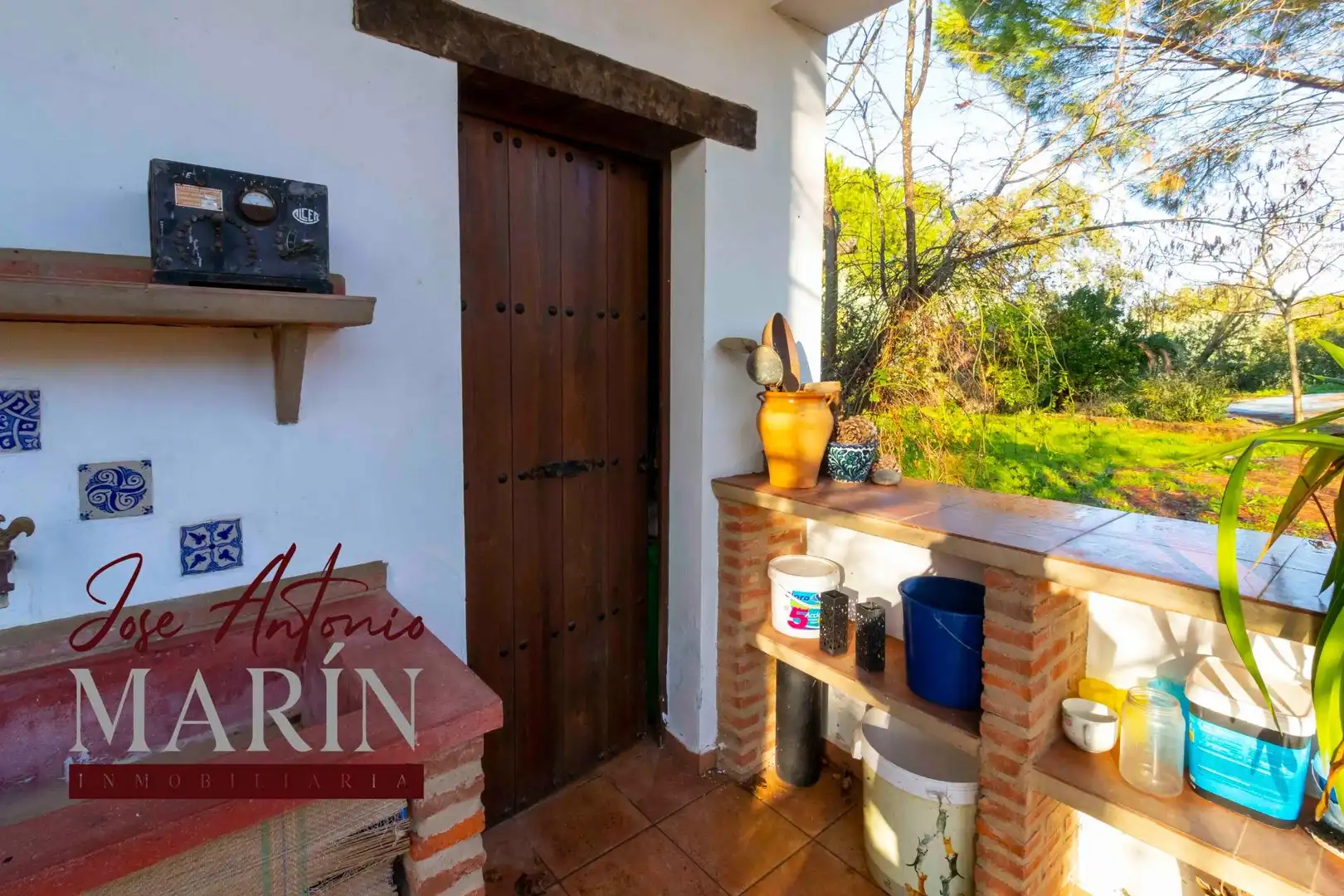 Garten von Country house zum Verkauf in Badajoz mit Privatgarten, Abstellraum und Schwimmbad