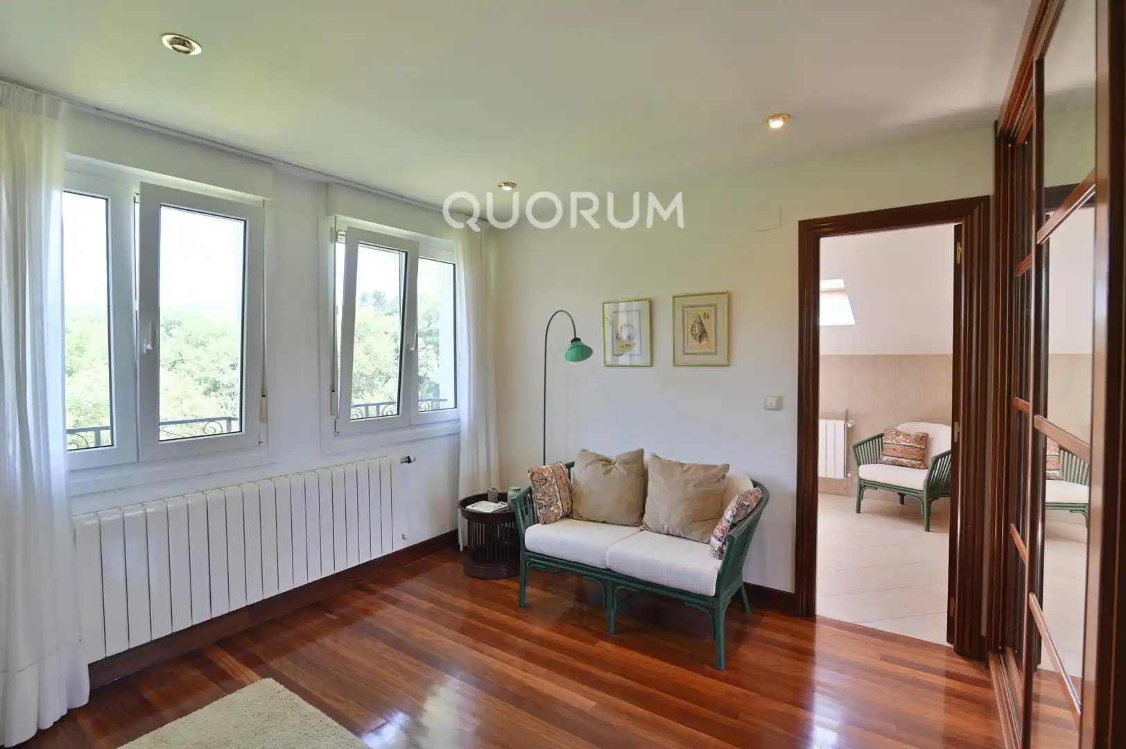 Sala de estar de Casa o chalet en venta en Mungia con Calefacción, Jardín privado y Terraza