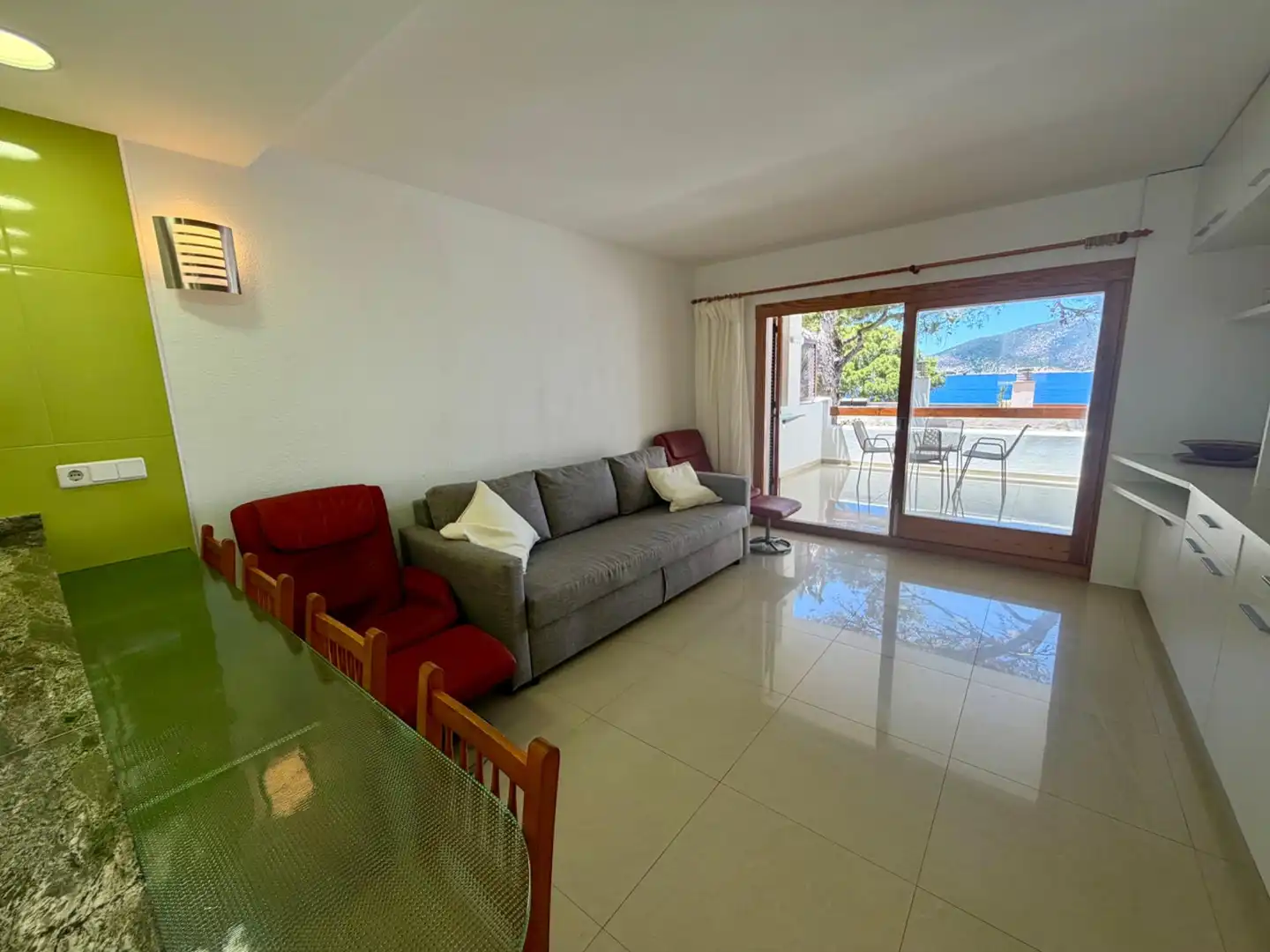 Sala d'estar de Apartament en venda en Andratx